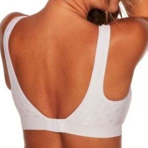 Bali DF3463 White Bra with Dots Comfort with Cool Comfort 38C